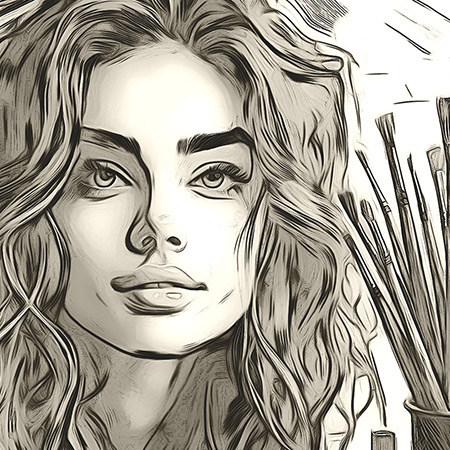 Sketch Lines effect